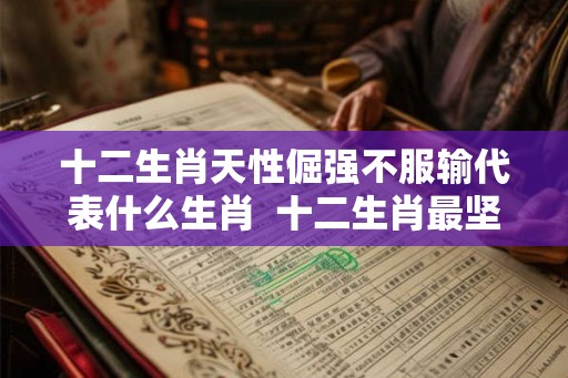十二生肖天性倔强不服输代表什么生肖 十二生肖最坚强的动物 十二生肖天性倔强不服输代表什么生肖 十二生肖最坚强的动物