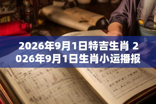 2026年9月1日特吉生肖 2026年9月1日生肖小运播报