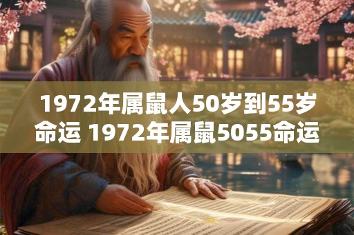 1972年属鼠人50岁到55岁命运 1972年属鼠5055命运如何