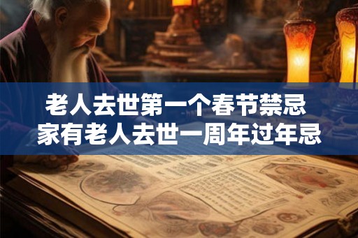 老人去世第一个春节禁忌 家有老人去世一周年过年忌讳