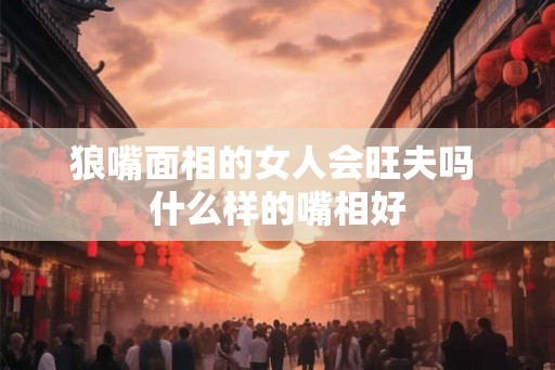狼嘴面相的女人会旺夫吗 什么样的嘴相好