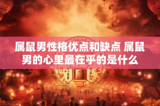 属鼠男性格优点和缺点 属鼠男的心里最在乎的是什么