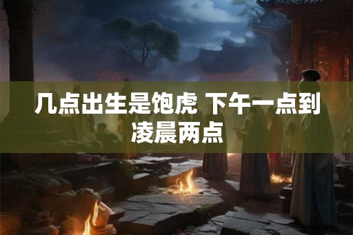几点出生是饱虎 下午一点到凌晨两点