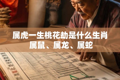 属虎一生桃花劫是什么生肖 属鼠、属龙、属蛇
