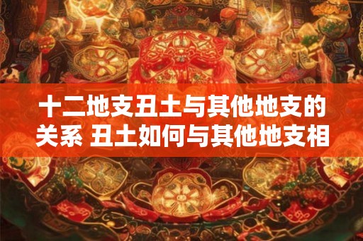 十二地支丑土与其他地支的关系 丑土如何与其他地支相互作用