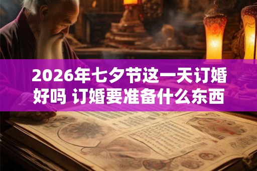 2026年七夕节这一天订婚好吗 订婚要准备什么东西