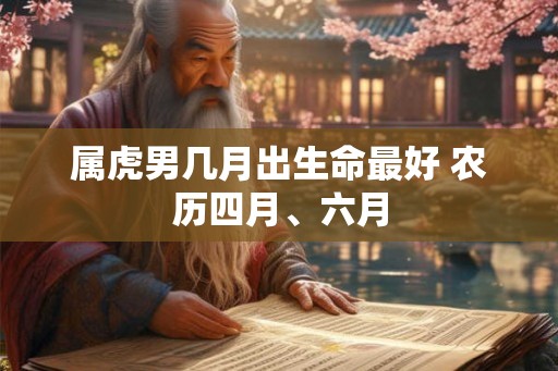 属虎男几月出生命最好 农历四月、六月