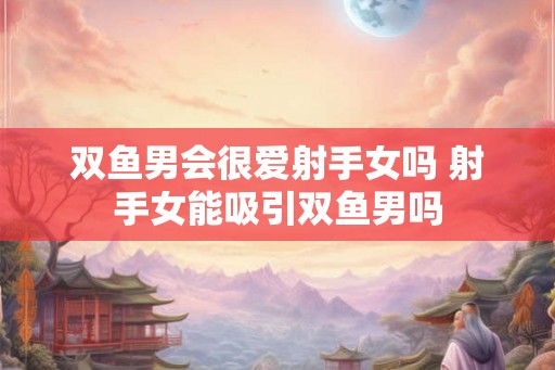 双鱼男会很爱射手女吗 射手女能吸引双鱼男吗 双鱼男会很爱射手女吗 射手女能吸引双鱼男吗