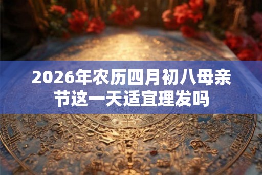 2026年农历四月初八母亲节这一天适宜理发吗