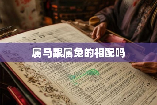 属马跟属兔的相配吗