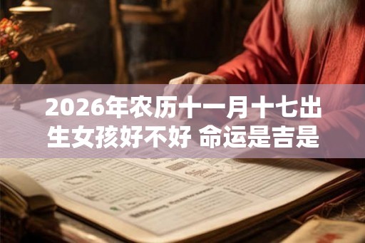 2026年农历十一月十七出生女孩好不好 命运是吉是凶