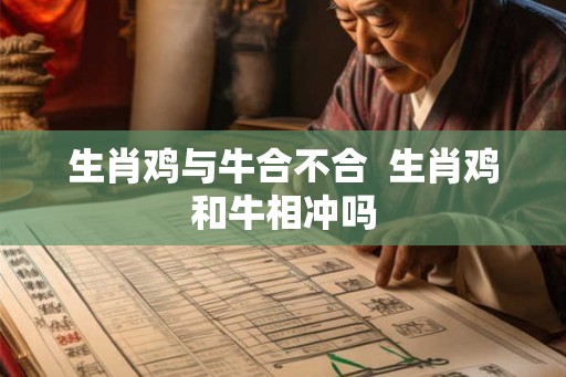 生肖鸡与牛合不合 生肖鸡和牛相冲吗 生肖鸡与牛合不合 生肖鸡和牛相冲吗