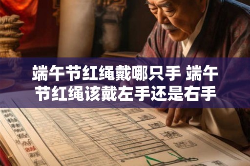 端午节红绳戴哪只手 端午节红绳该戴左手还是右手