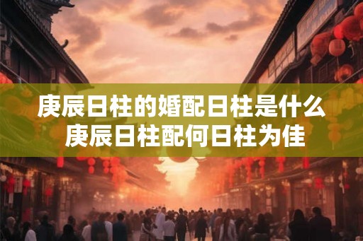 庚辰日柱的婚配日柱是什么 庚辰日柱配何日柱为佳 庚辰日柱的婚配日柱是什么 庚辰日柱配何日柱为佳