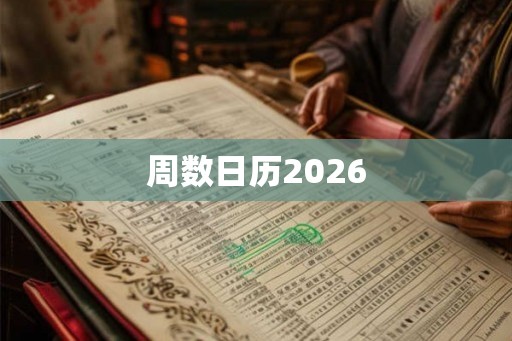 周数日历2026