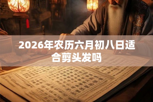 2026年农历六月初八日适合剪头发吗