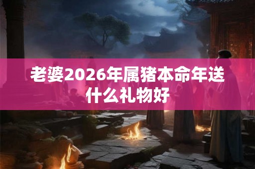 老婆2026年属猪本命年送什么礼物好