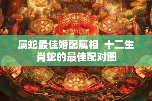 属蛇最佳婚配属相  十二生肖蛇的最佳配对图