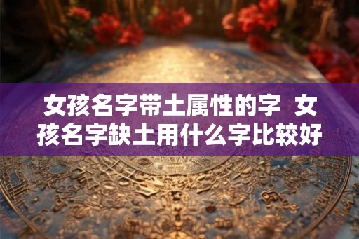 女孩名字带土属性的字  女孩名字缺土用什么字比较好