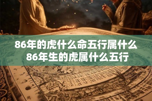 86年的虎什么命五行属什么 86年生的虎属什么五行