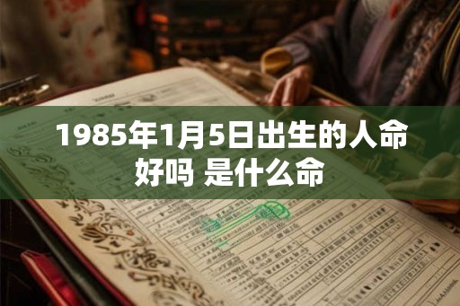 1985年1月5日出生的人命好吗 是什么命