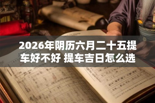 2026年阴历六月二十五提车好不好 提车吉日怎么选