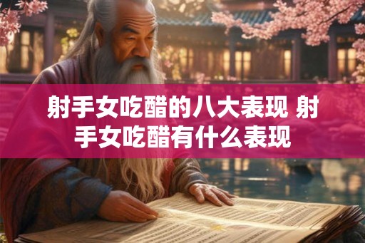 射手女吃醋的八大表现 射手女吃醋有什么表现