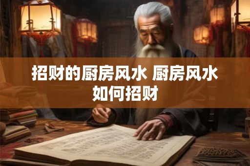 招财的厨房风水 厨房风水如何招财