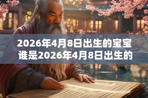 2026年4月8日出生的宝宝 谁是2026年4月8日出生的婴儿 2026年4月8日出生的宝宝 谁是2026年4月8日出生的婴儿