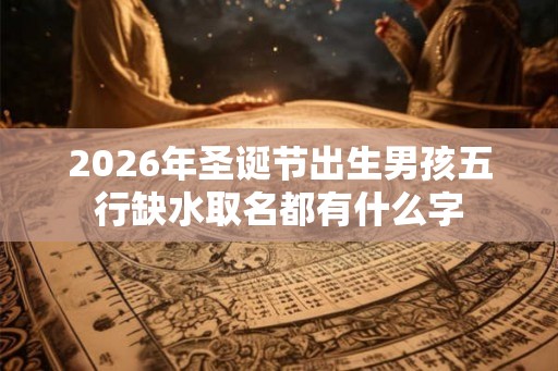 2026年圣诞节出生男孩五行缺水取名都有什么字