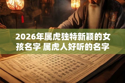 2026年属虎独特新颖的女孩名字 属虎人好听的名字