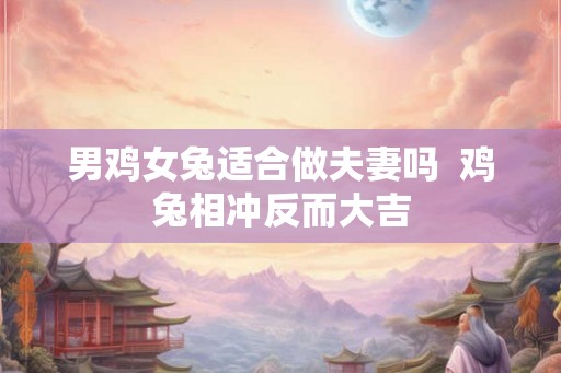 男鸡女兔适合做夫妻吗  鸡兔相冲反而大吉