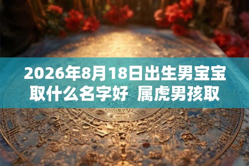 2026年8月18日出生男宝宝取什么名字好 属虎男孩取名宝典 2026年8月18日出生男宝宝取什么名字好 属虎男孩取名宝典
