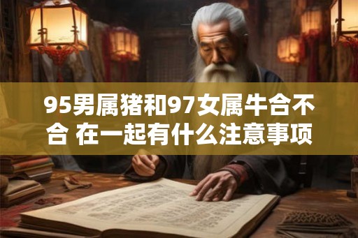 95男属猪和97女属牛合不合 在一起有什么注意事项