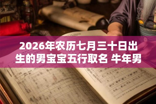 2026年农历七月三十日出生的男宝宝五行取名 牛年男孩最佳名字推荐
