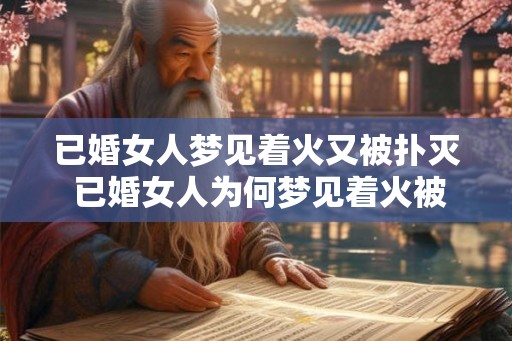 已婚女人梦见着火又被扑灭 已婚女人为何梦见着火被扑灭