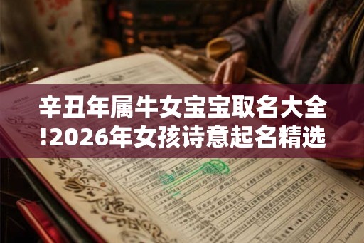 辛丑年属牛女宝宝取名大全!2026年女孩诗意起名精选 辛丑年属牛女宝宝取名大全!2026年女孩诗意起名精选