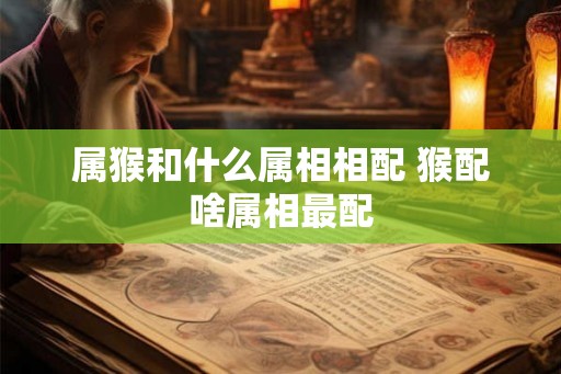 属猴和什么属相相配 猴配啥属相最配 属猴和什么属相相配 猴配啥属相最配