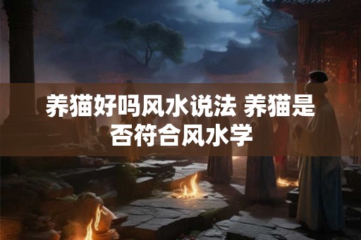 养猫好吗风水说法 养猫是否符合风水学