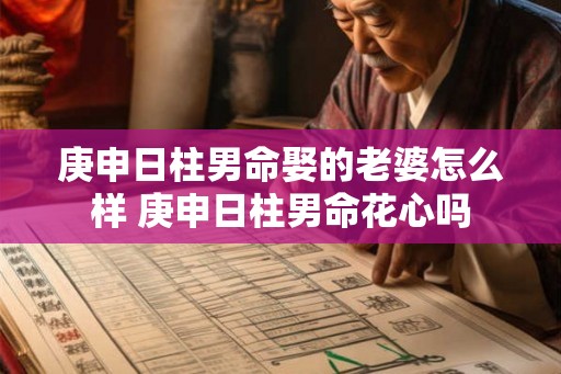 庚申日柱男命娶的老婆怎么样 庚申日柱男命花心吗