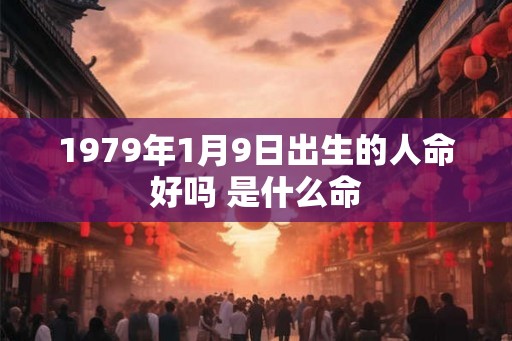 1979年1月9日出生的人命好吗 是什么命