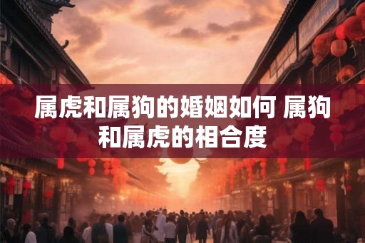 属虎和属狗的婚姻如何 属狗和属虎的相合度 属虎和属狗的婚姻如何 属狗和属虎的相合度
