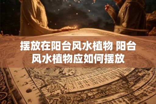 摆放在阳台风水植物 阳台风水植物应如何摆放