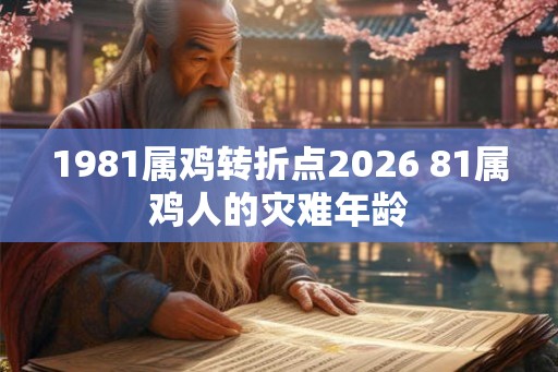 1981属鸡转折点2026 81属鸡人的灾难年龄