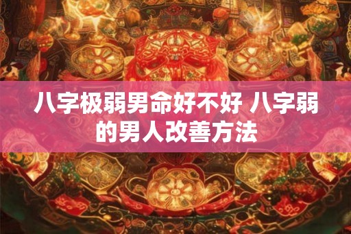 八字极弱男命好不好 八字弱的男人改善方法 八字极弱男命好不好 八字弱的男人改善方法