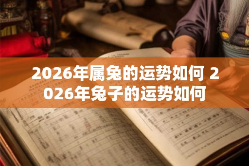 2026年属兔的运势如何 2026年兔子的运势如何 2026年属兔的运势如何 2026年兔子的运势如何