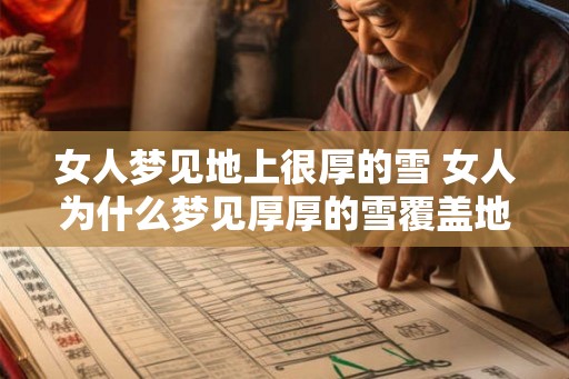 女人梦见地上很厚的雪 女人为什么梦见厚厚的雪覆盖地面
