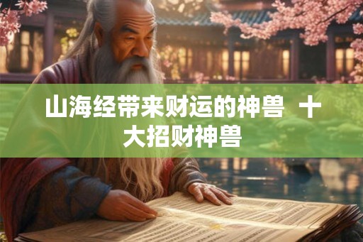 山海经带来财运的神兽  十大招财神兽