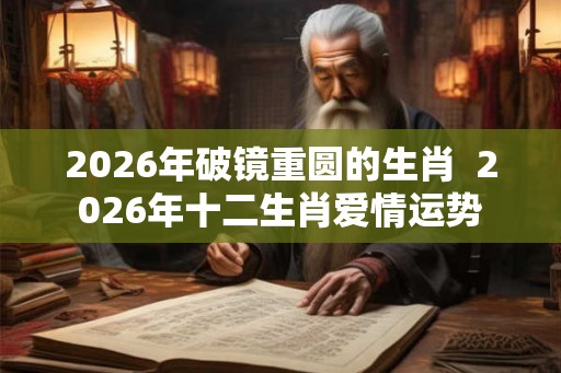 2026年破镜重圆的生肖  2026年十二生肖爱情运势
