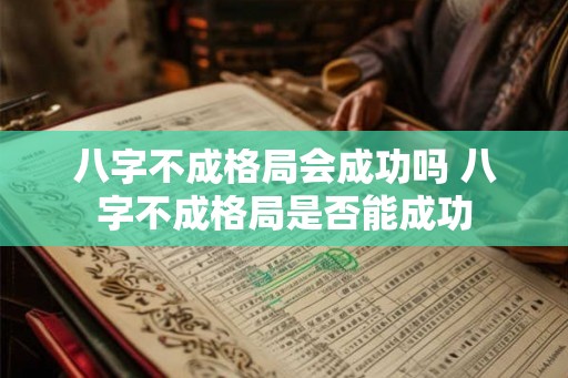八字不成格局会成功吗 八字不成格局是否能成功 八字不成格局会成功吗 八字不成格局是否能成功